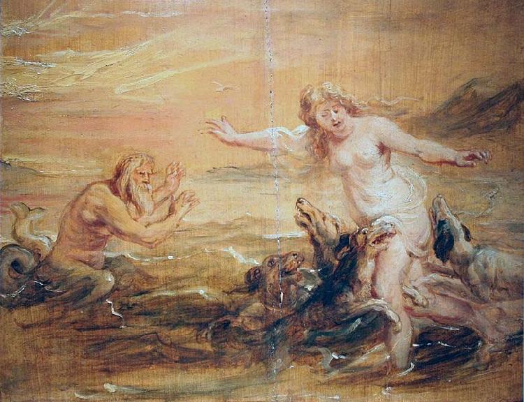 Peter Paul Rubens Scylla et Glaucus oil painting picture